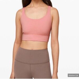 lululemon Energy Longline Bra Medium
Support, B-D Cups - Peach Pink